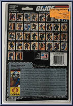 Frag-Viper from G.I. Joe - Classic Collection - Series  8 manufactured by Hasbro [Back]