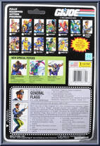General Flagg from G.I. Joe - Classic Collection - Series 11 manufactured by Hasbro [Back]