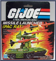PAC/RAT Missile Launcher from G.I. Joe - Classic Collection - Series  2 - Accessories manufactured by Hasbro [Front]