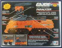 Paralyzer from G.I. Joe - Classic Collection - Series 10 - Accessories manufactured by Hasbro [Back]