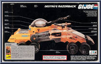 Razorback from G.I. Joe - Classic Collection - Series  8 - Accessories manufactured by Hasbro [Back]