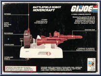 Battlefield Robot Hovercraft from G.I. Joe - Classic Collection - Series  8 - Accessories manufactured by Hasbro [Back]