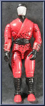 Slice (Red) from G.I. Joe - Classic Collection - Series 11 - Ninja Force manufactured by Hasbro [Loose]