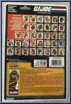 Tripwire from G.I. Joe - Classic Collection - Tiger Force manufactured by Hasbro [Back]