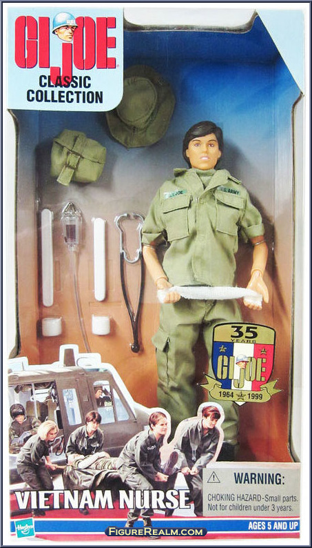 Joe Vietnam Nurse Classic Collection Action Figure for sale online Hasbro G.I