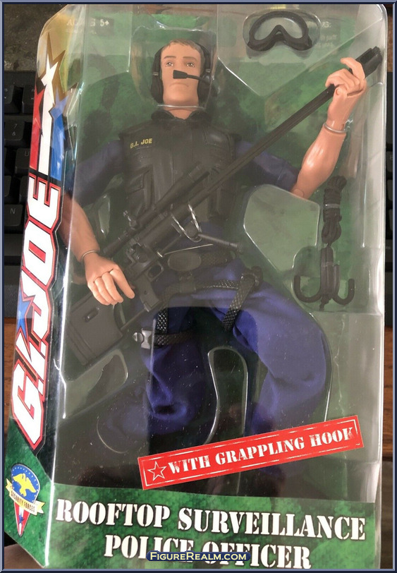 Rooftop Surveillance Police Officer - G.I. Joe - Classic