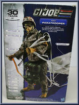 Army Paratrooper from G.I. Joe - Classic Collection 12" Scale - Basic Series manufactured by Hasbro [Back]