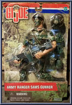 Army Ranger Saws Gunner from G.I. Joe - Classic Collection 12" Scale - Basic Series manufactured by Hasbro [Front]