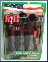 Crowd Control Mission from G.I. Joe - Classic Collection 12" Scale - Battle Gear manufactured by Hasbro [Front]
