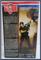 Diplomatic Security Service Special Agent from G.I. Joe - Classic Collection 12" Scale - Basic Series manufactured by Hasbro [Back]