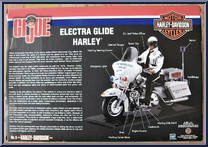 Electra Glide Harley from G.I. Joe - Classic Collection 12" Scale - Basic Series manufactured by Hasbro [Back]