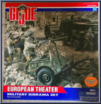 European Theater from G.I. Joe - Classic Collection 12" Scale - Military Diorama Sets manufactured by Hasbro [Front]