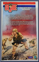 Gulf War Army Grenadier from G.I. Joe - Classic Collection 12" Scale - Basic Series manufactured by Hasbro [Back]