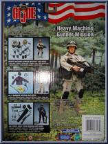 Heavy Machine Gunner Mission from G.I. Joe - Classic Collection 12" Scale - Battle Gear manufactured by Hasbro [Back]