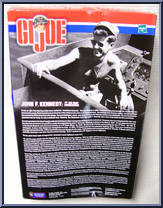 John F. Kennedy PT 109 Boat Commander from G.I. Joe - Classic Collection 12" Scale - WWII Forces manufactured by Hasbro [Back]