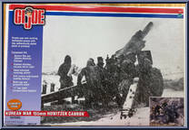 Korean War 155-mm Howitzer Cannon from G.I. Joe - Classic Collection 12" Scale - Basic Series manufactured by Hasbro [Front]