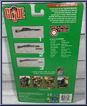 M1 Garand Rifle from G.I. Joe - Classic Collection 12" Scale - Weapon Tech manufactured by Hasbro [Back]
