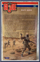 M.O.P.P. Marine from G.I. Joe - Classic Collection 12" Scale - Basic Series manufactured by Hasbro [Back]