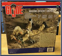Marine Desert Sniper from G.I. Joe - Classic Collection 12" Scale - Basic Series manufactured by Hasbro [Back]
