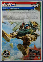 Marine Paratrooper from G.I. Joe - Classic Collection 12" Scale - Basic Series manufactured by Hasbro [Back]