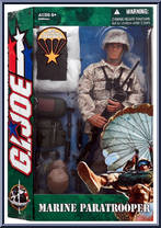 Marine Paratrooper from G.I. Joe - Classic Collection 12" Scale - Basic Series manufactured by Hasbro [Front]