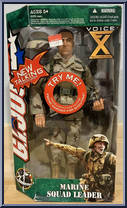 Marine Squad Leader from G.I. Joe - Classic Collection 12" Scale - Basic Series manufactured by Hasbro [Front]