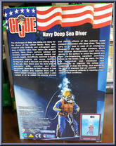 Navy Deep Sea Diver from G.I. Joe - Classic Collection 12" Scale - Basic Series manufactured by Hasbro [Back]