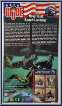 Navy SEAL Beach Landing from G.I. Joe - Classic Collection 12" Scale - Basic Series manufactured by Hasbro [Back]