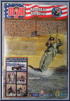 Navy SEAL Paradiver from G.I. Joe - Classic Collection 12" Scale - Basic Series manufactured by Hasbro [Back]
