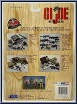 Sandbag Mortar Set from G.I. Joe - Classic Collection 12" Scale - Battle Gear manufactured by Hasbro [Back]