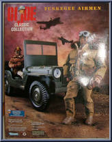 Tuskegee Fighter Pilot from G.I. Joe - Classic Collection 12" Scale - WWII Forces manufactured by Hasbro [Back]