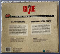 U.K. Royal Marine from G.I. Joe - Classic Collection 12" Scale - Basic Series manufactured by Hasbro [Back]