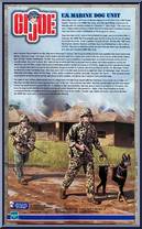 U.S. Marine Dog Unit from G.I. Joe - Classic Collection 12" Scale - Basic Series manufactured by Hasbro [Back]