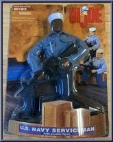 U.S. Navy Serviceman from G.I. Joe - Classic Collection 12" Scale - Armed Services manufactured by Hasbro [Front]