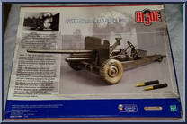 WWII 37mm Anti-tank Gun from G.I. Joe - Classic Collection 12" Scale - Basic Series manufactured by Hasbro [Back]
