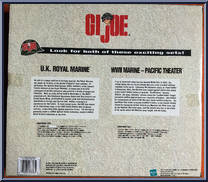 WWII Marine - Pacific Theater from G.I. Joe - Classic Collection 12" Scale - Basic Series manufactured by Hasbro [Back]