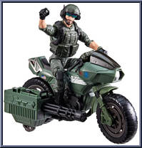 Alvin "Breaker" Kibbey with Ram Cycle Action Figure