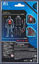 Cobra Eel from G.I. Joe - Classified - Basic Series manufactured by Hasbro [Back]