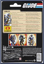 Cobra Eel from G.I. Joe - Classified - Retro manufactured by Hasbro [Back]