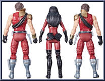 Crimson Strike Team from G.I. Joe - Classified - Exclusives manufactured by Hasbro [Loose]