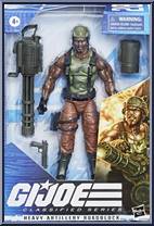 Roadblock (Heavy Artillery) from G.I. Joe - Classified - Basic Series manufactured by Hasbro [Front]