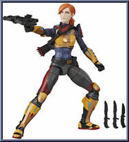 Scarlett from G.I. Joe - Classified - Basic Series manufactured by Hasbro [Loose]