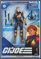 Scarlett from G.I. Joe - Classified - Basic Series manufactured by Hasbro [Front]