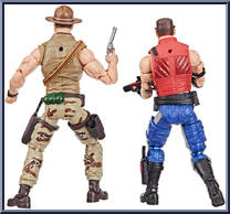Sgt Slaughter & Felix "Mercer" Stratton from G.I. Joe - Classified - Basic Series manufactured by Hasbro [Loose]