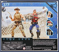 Sgt Slaughter & Felix "Mercer" Stratton from G.I. Joe - Classified - Basic Series manufactured by Hasbro [Back]