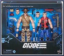 Sgt Slaughter & Felix "Mercer" Stratton from G.I. Joe - Classified - Basic Series manufactured by Hasbro [Front]