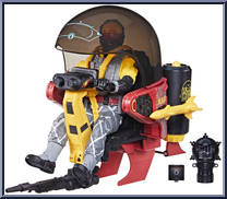Tele-Viper and Cobra Flight Pod (Trubble Bubble) from G.I. Joe - Classified - Python Patrol manufactured by Hasbro [Loose]