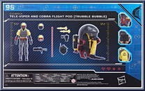 Tele-Viper and Cobra Flight Pod (Trubble Bubble) from G.I. Joe - Classified - Python Patrol manufactured by Hasbro [Back]