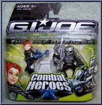 Shana "Scarlett" O'Hara / Neo-Viper from G.I. Joe - Combat Heroes - Movie - Wave 2 manufactured by Hasbro [Front]