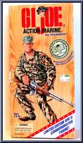 Action Marine (White / Brown Hair) from G.I. Joe - Commemorative Collection - Limited Edition WW II manufactured by Hasbro [Front]